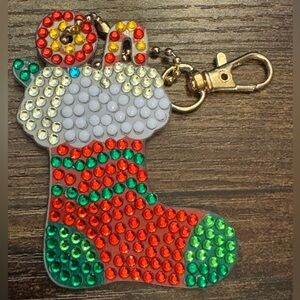 Christmas Stocking Ornament/ Key Holder